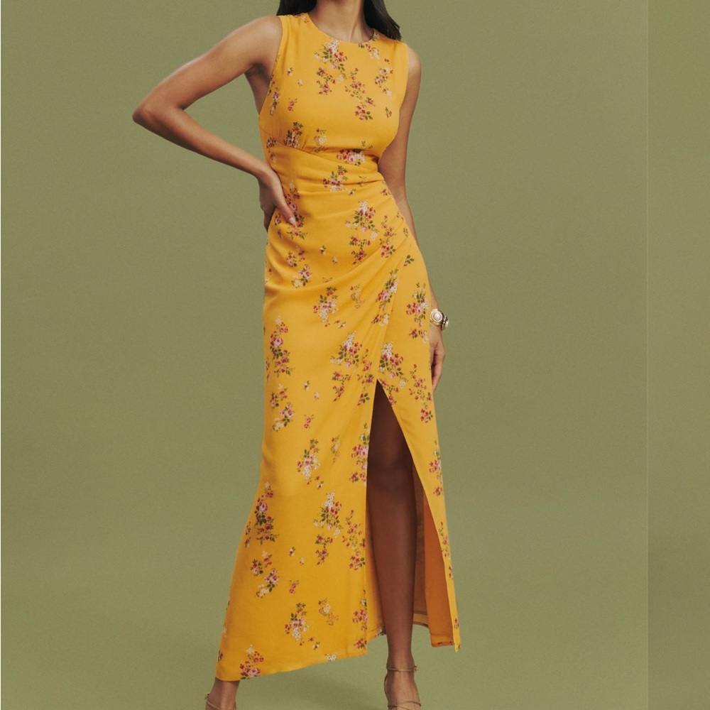 NWT Reformation Ledger Sancerre Floral Maxi Dress